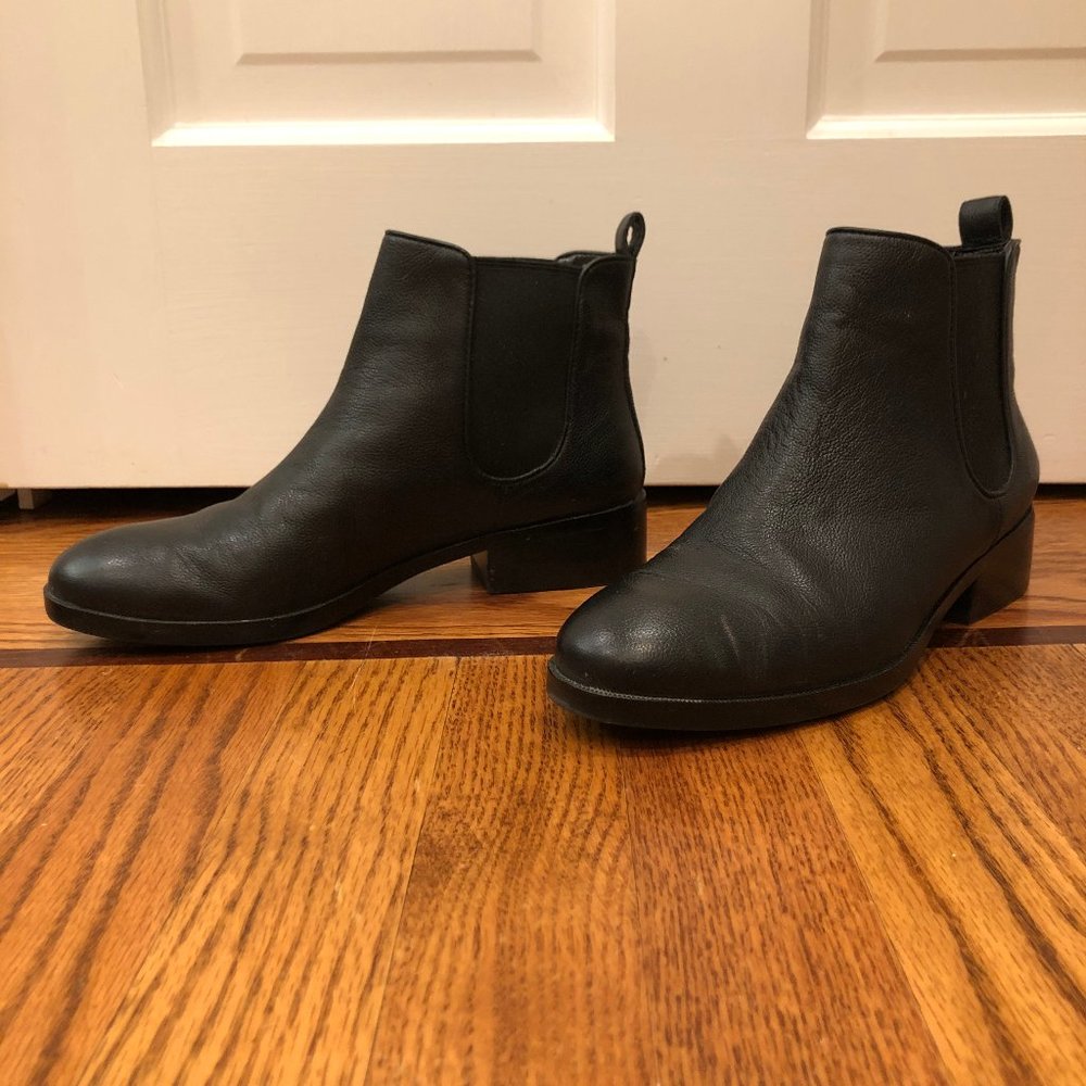 Cole Haan Landsman Bootie Black Sz 7
